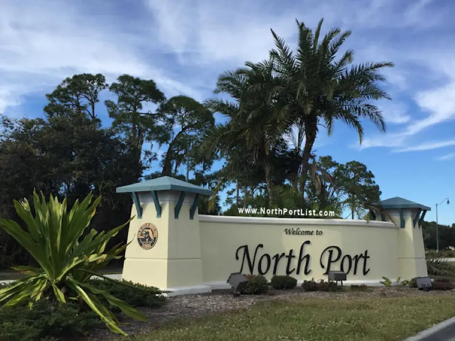 Entrance to the city of North Port, Florida