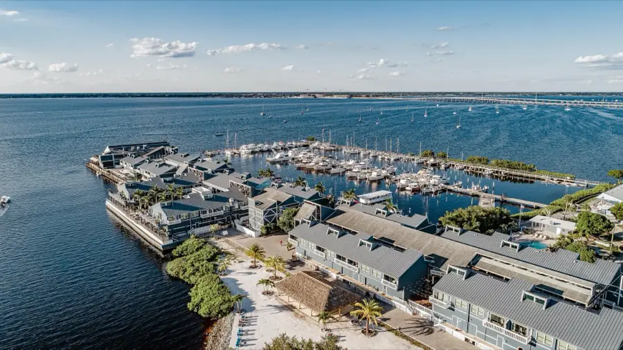 Punta Gorda harbourfront and marina district, Florida